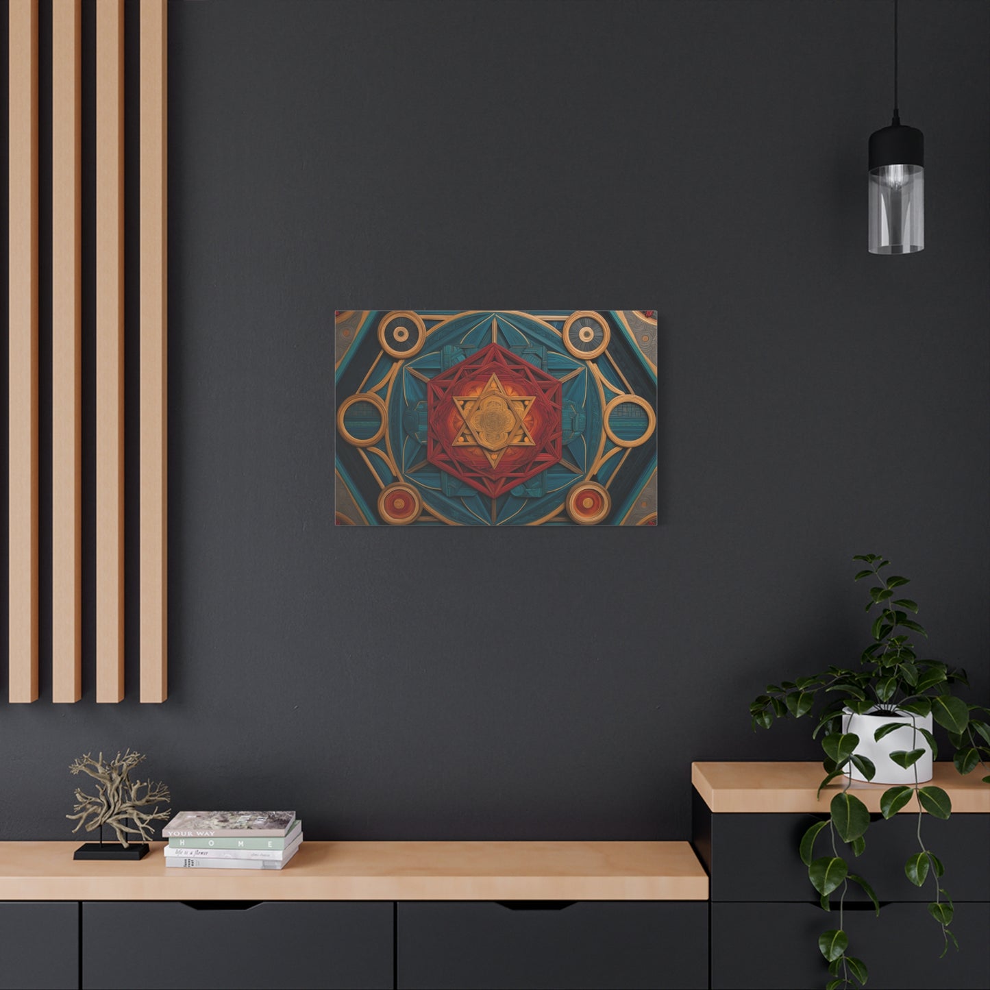 Sacred Elements Matte Canvas, Stretched, 1.25"