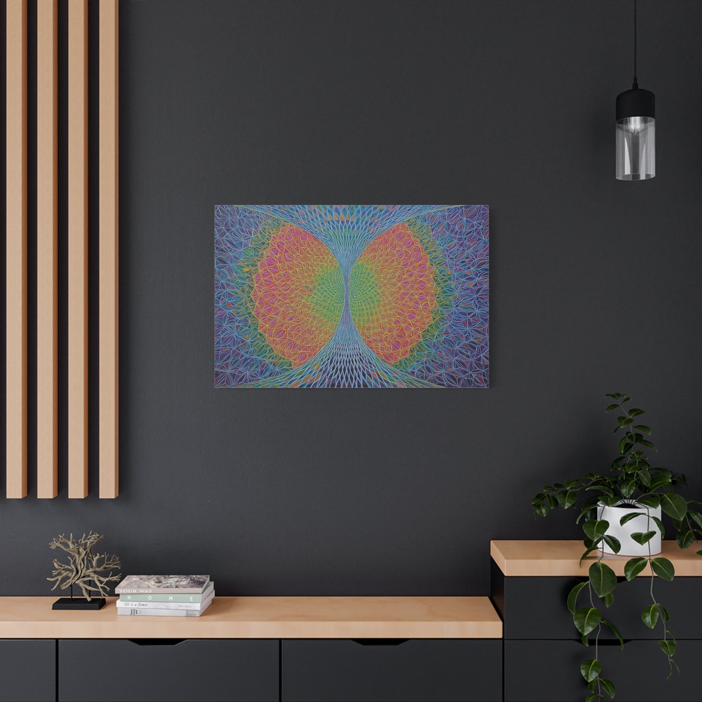Fractal Holographic Matrix Canvas