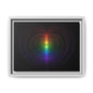 Radiant Torus Heart Framed Canvas | Black Frame