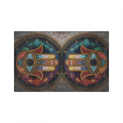 Microfiber Hamsa Hand Towel