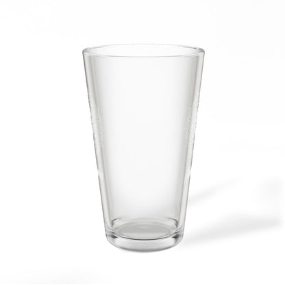 Abundance Mandala pint glass | Pint Mixing Glass 16oz, Engraved