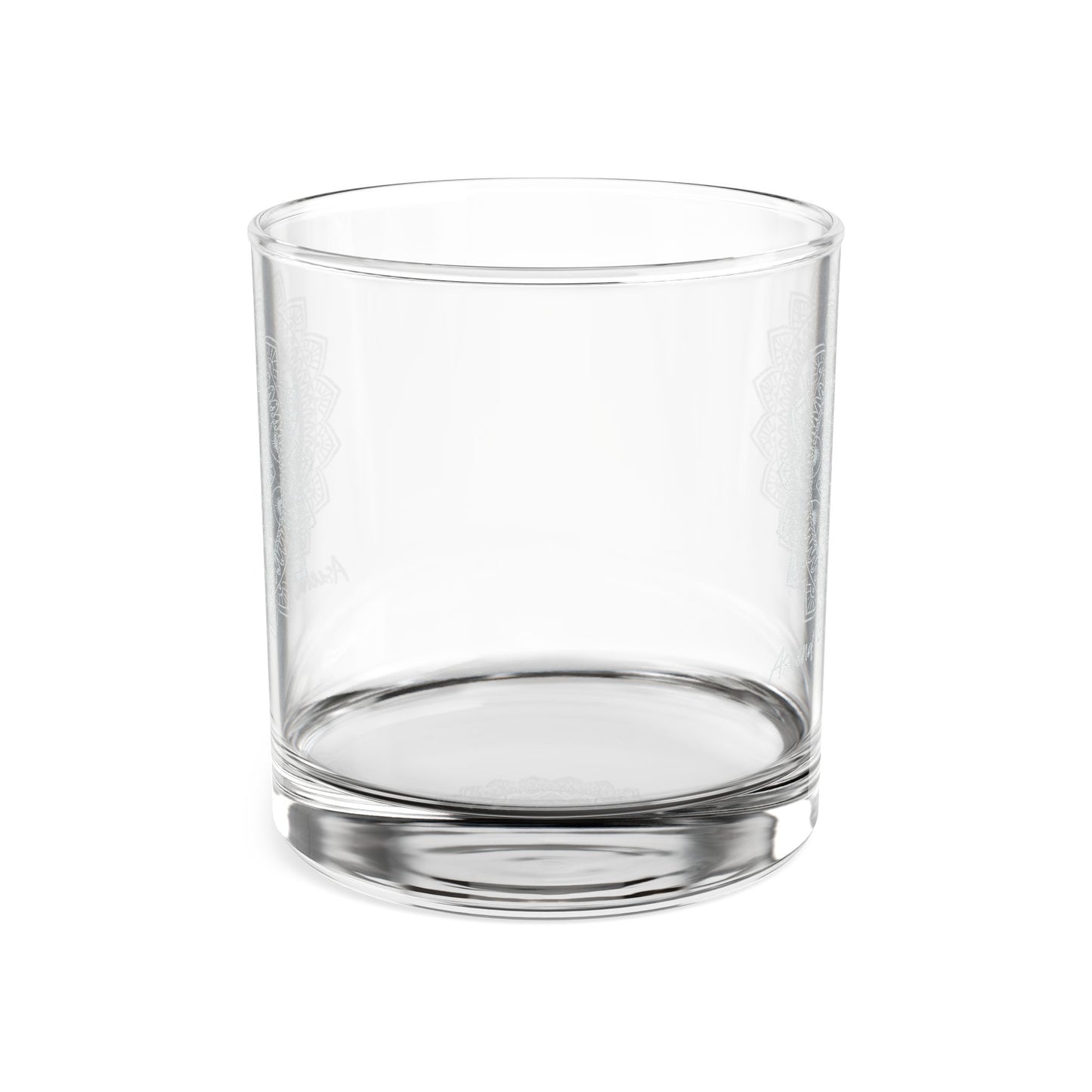Mandala Engraving Whiskey Glass | 10.5oz