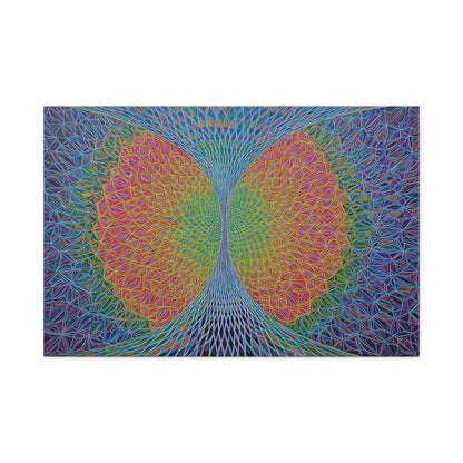 Fractal Holographic Matrix Canvas