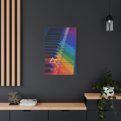 Colors of sound Matte Canvas Wall Art – Stretched 1.25"