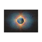 Earth with Magnetic Field Canvas | Stretched Matte Wall Art