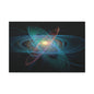 Abstract Cosmic Energy Swirl Canvas