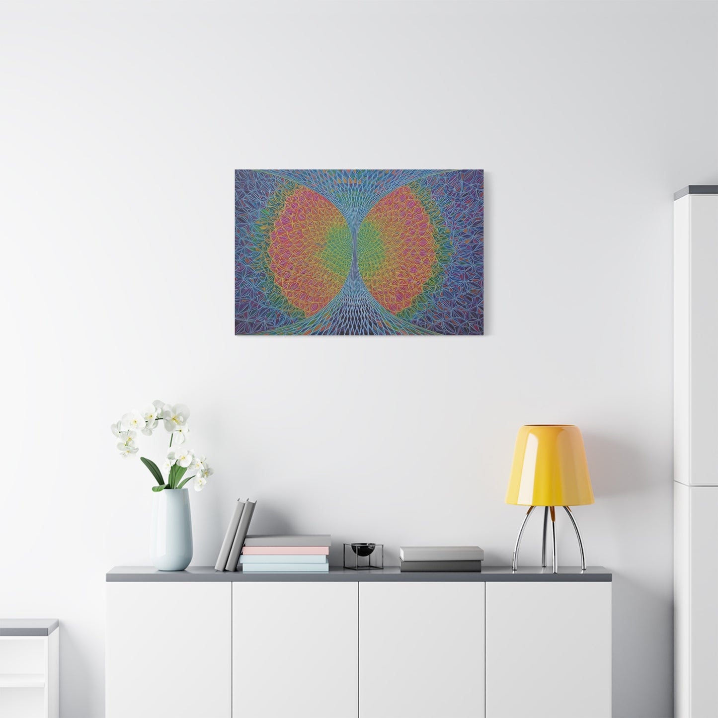 Fractal Holographic Matrix Canvas