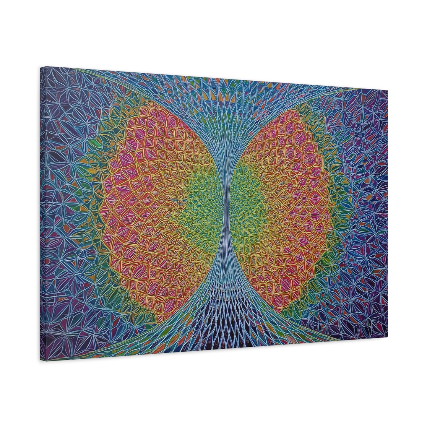Fractal Holographic Matrix Canvas