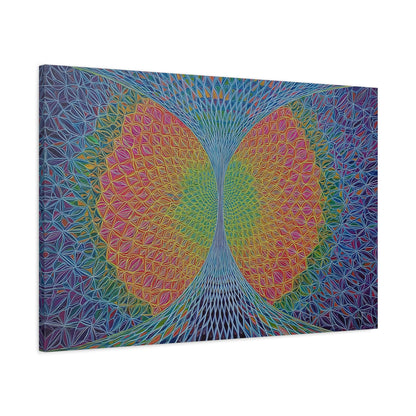 Fractal Holographic Matrix Canvas