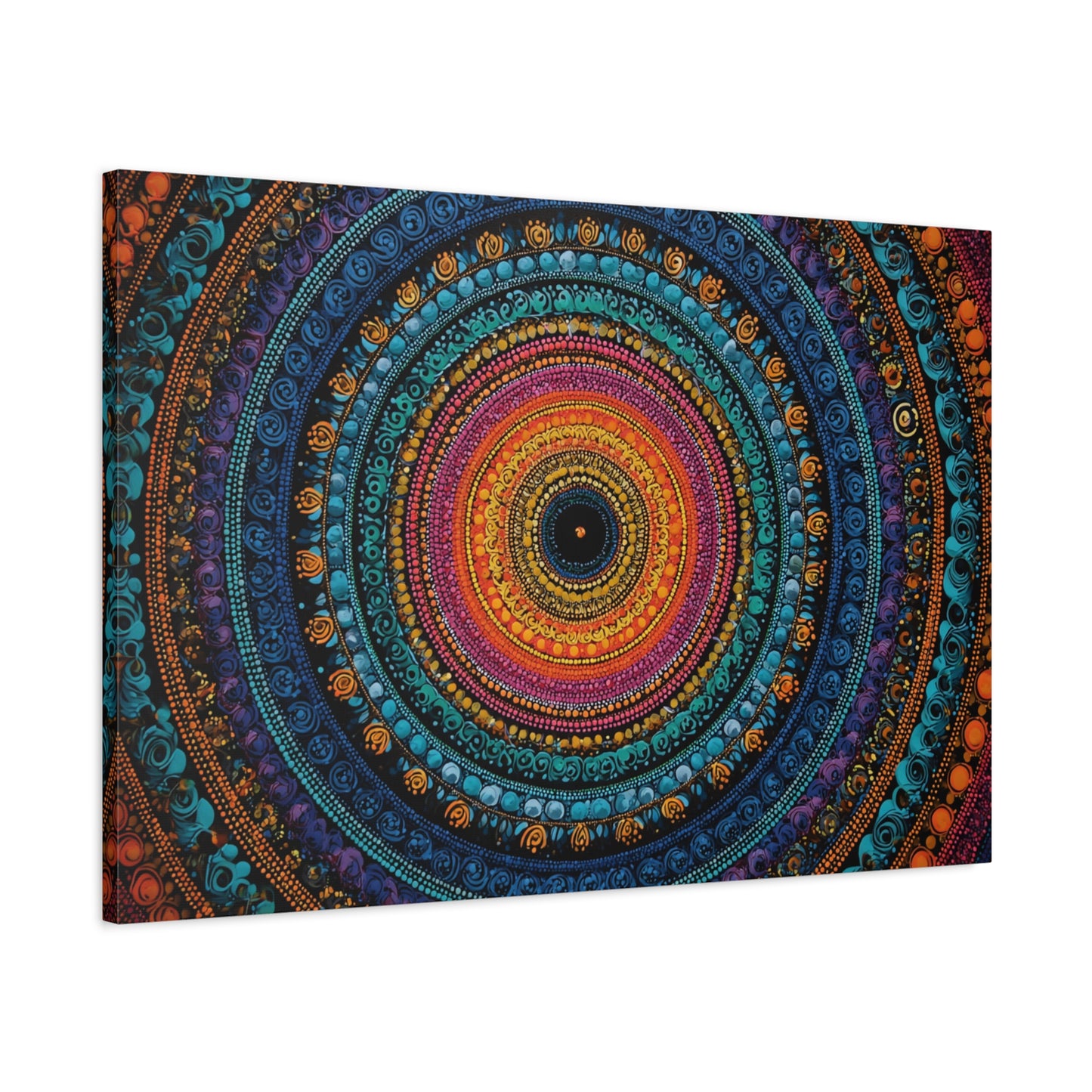 Colorful Mandala Wall Art Canvas
