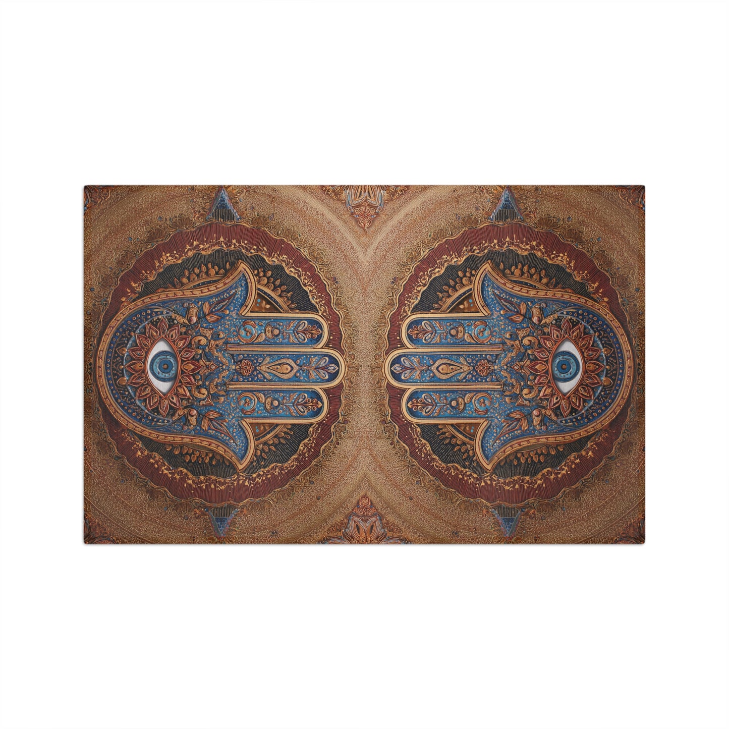 Hamsa Microfiber Hand Towel | Boho Spiritual Kitchen Towel