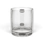 Geometric Mandala Engraved Glass Coffee Mug | 12.25oz