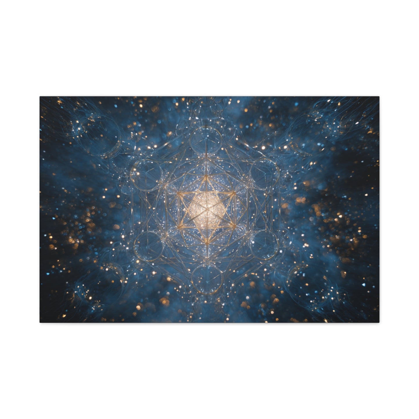 Sacred Geometry Starburst Canvas