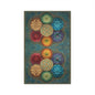 Colorful Floral Mandala Microfiber Hand Towel | Geometric Flower Pattern