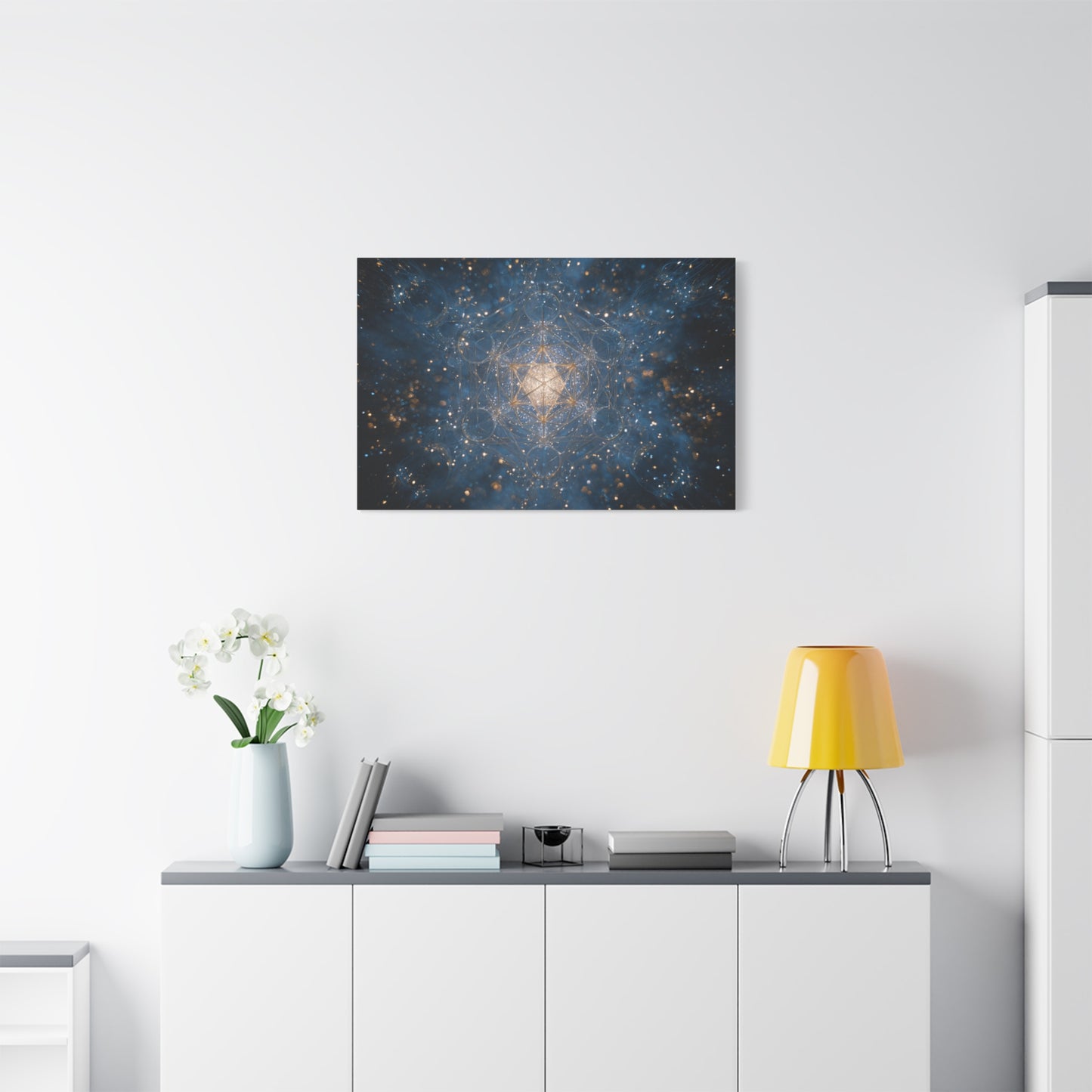 Sacred Geometry Starburst Canvas