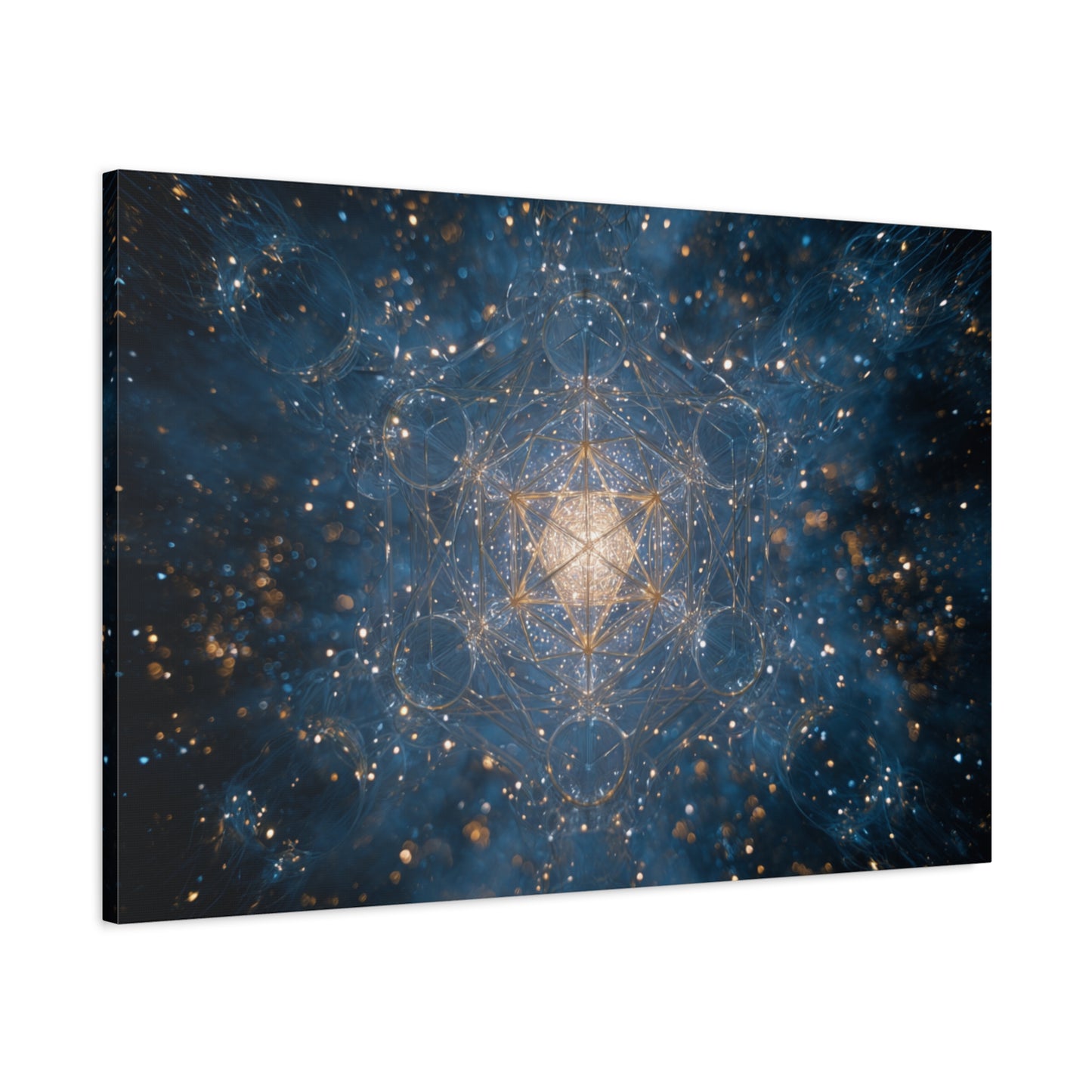 Sacred Geometry Starburst Canvas