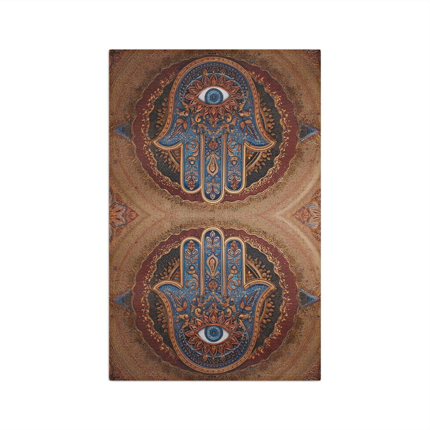 Hamsa Microfiber Hand Towel | Boho Spiritual Kitchen Towel