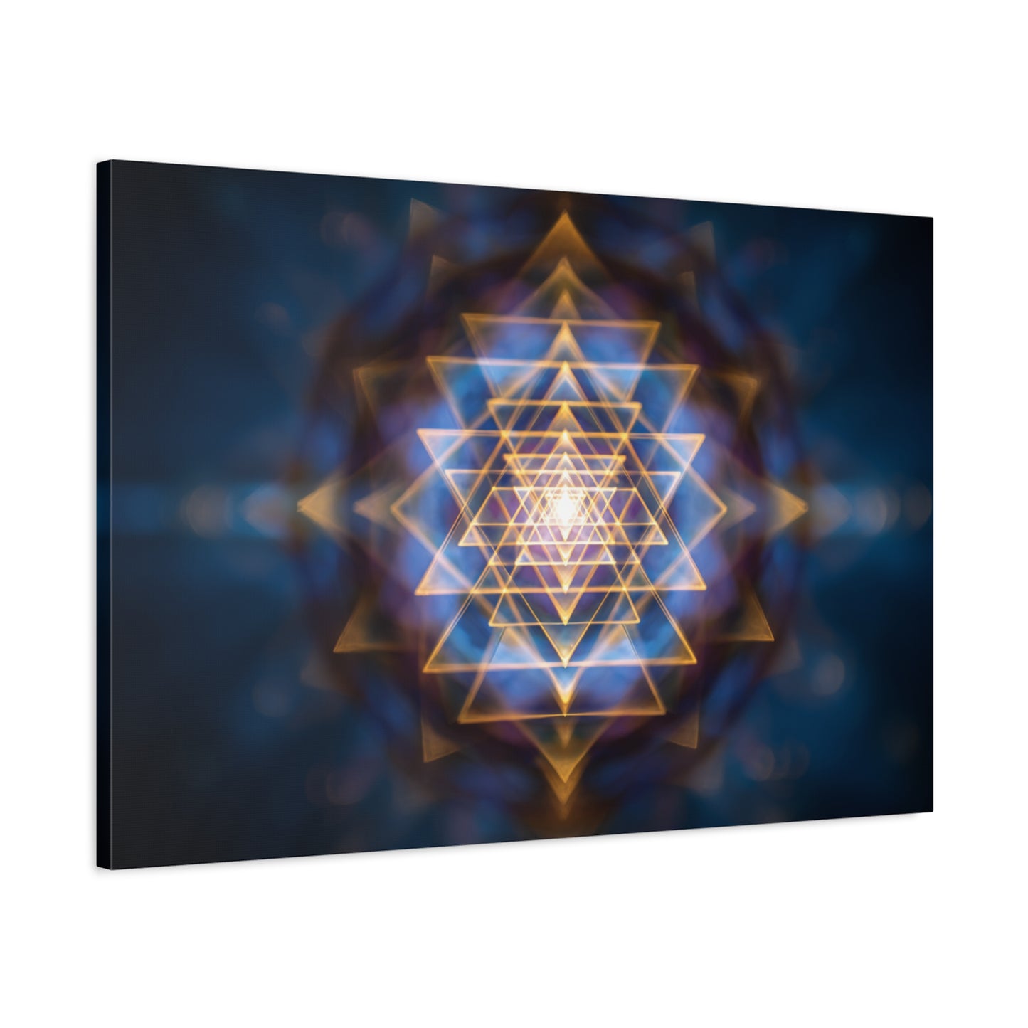 Sacred Geometry Sri Yantra Canvas | Matte Stretched Wall Art