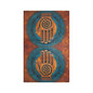Hamsa Spiral Hand Microfiber Hand Towel | Boho Tribal Sunburst Design