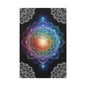 Sacred Geometry Rainbow Lotus Canvas